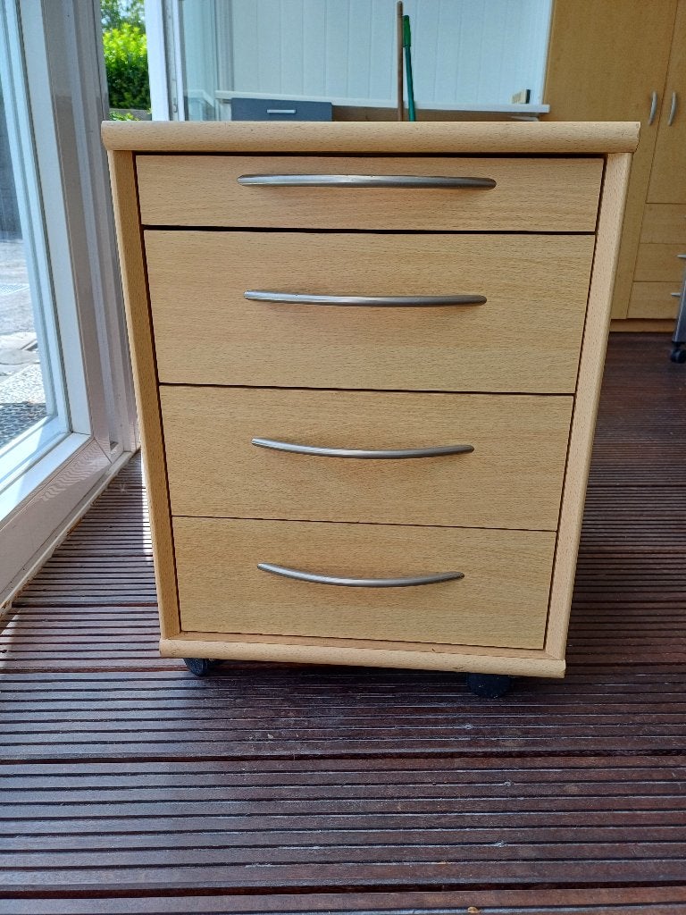 Ladekast op wieltjes, Huis en Inrichting, Ophalen, Gebruikt