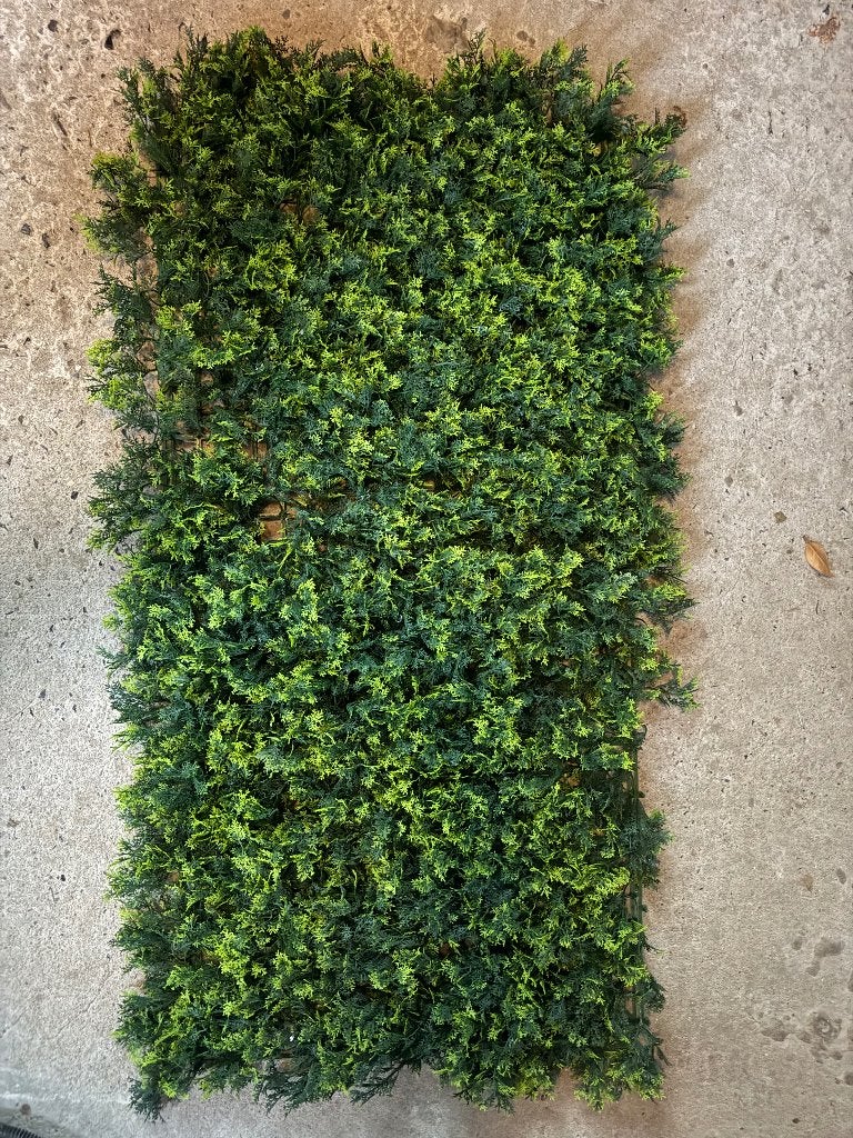 Decoratieve groene wandtegel kunststof 50x50 cm, Tuin en Terras, Ophalen, Gebruikt