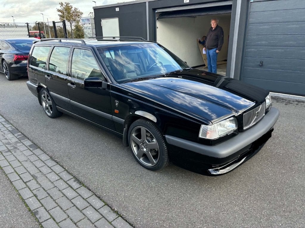VOLVO T5R BREAK, Auto's, Automaat, Dealer onderhouden, Zwart, Leder