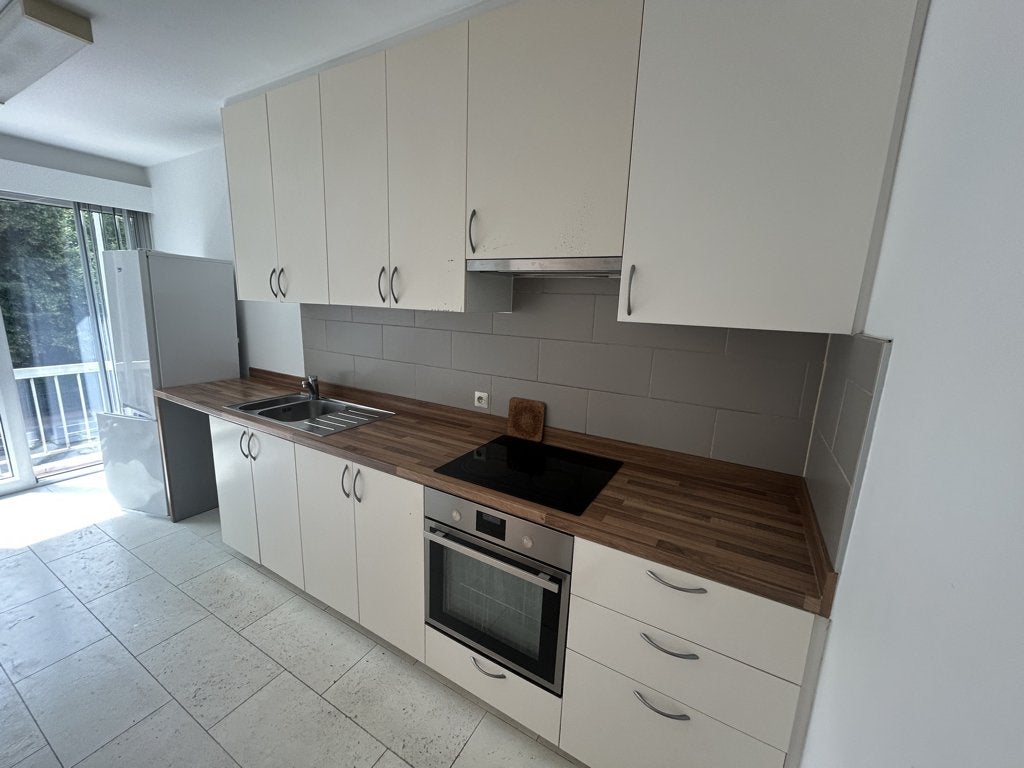 Keuken incl toestellen, Huis en Inrichting, Ophalen, Gebruikt, Enkelwandige keuken, Kunststof