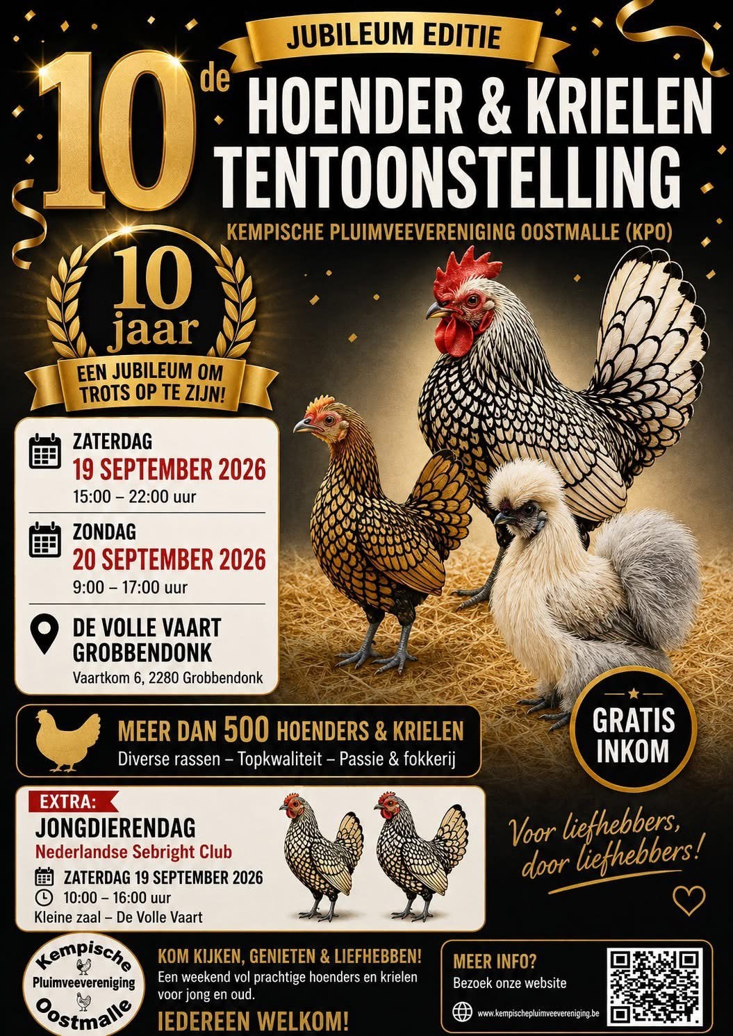 Hoendertentoonstelling, Dieren en Toebehoren, Meerdere dieren, Kip