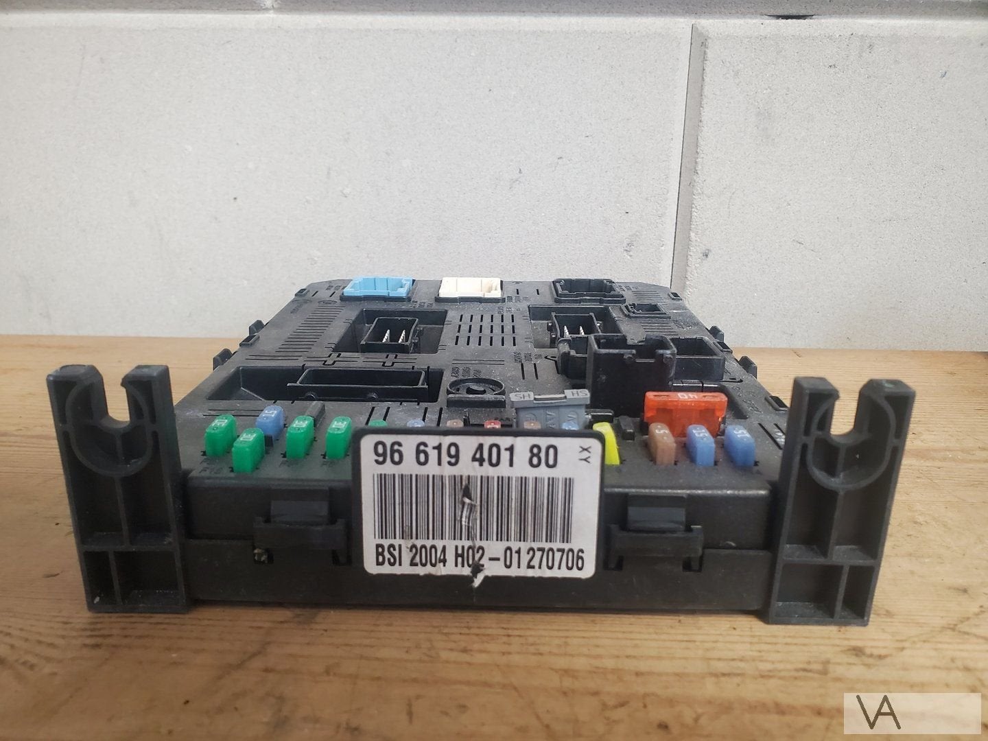 Peugeot 307 407 607 bsi zekeringkast onder stuur 9661940180, Auto-onderdelen, Gebruikt, -, -, Ophalen of Verzenden