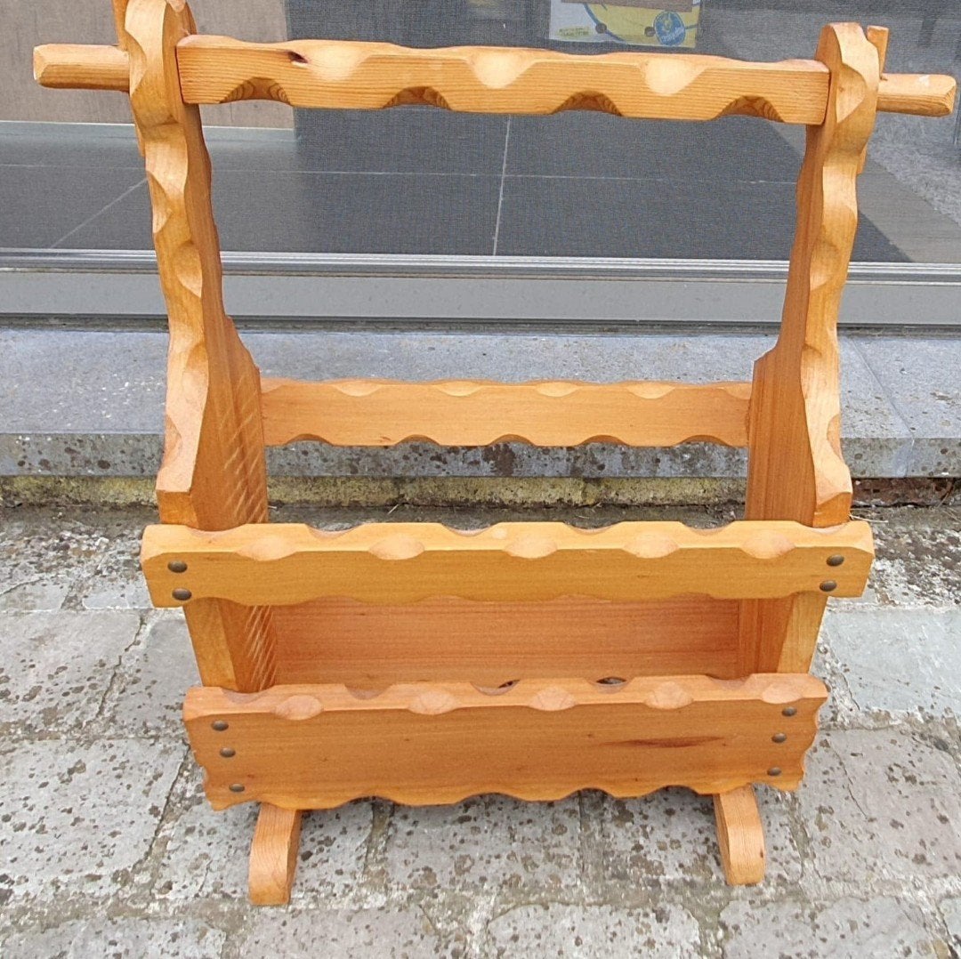 Authentieke houten lectuurbak - landelijke stijl, Antiek en Kunst, Ophalen