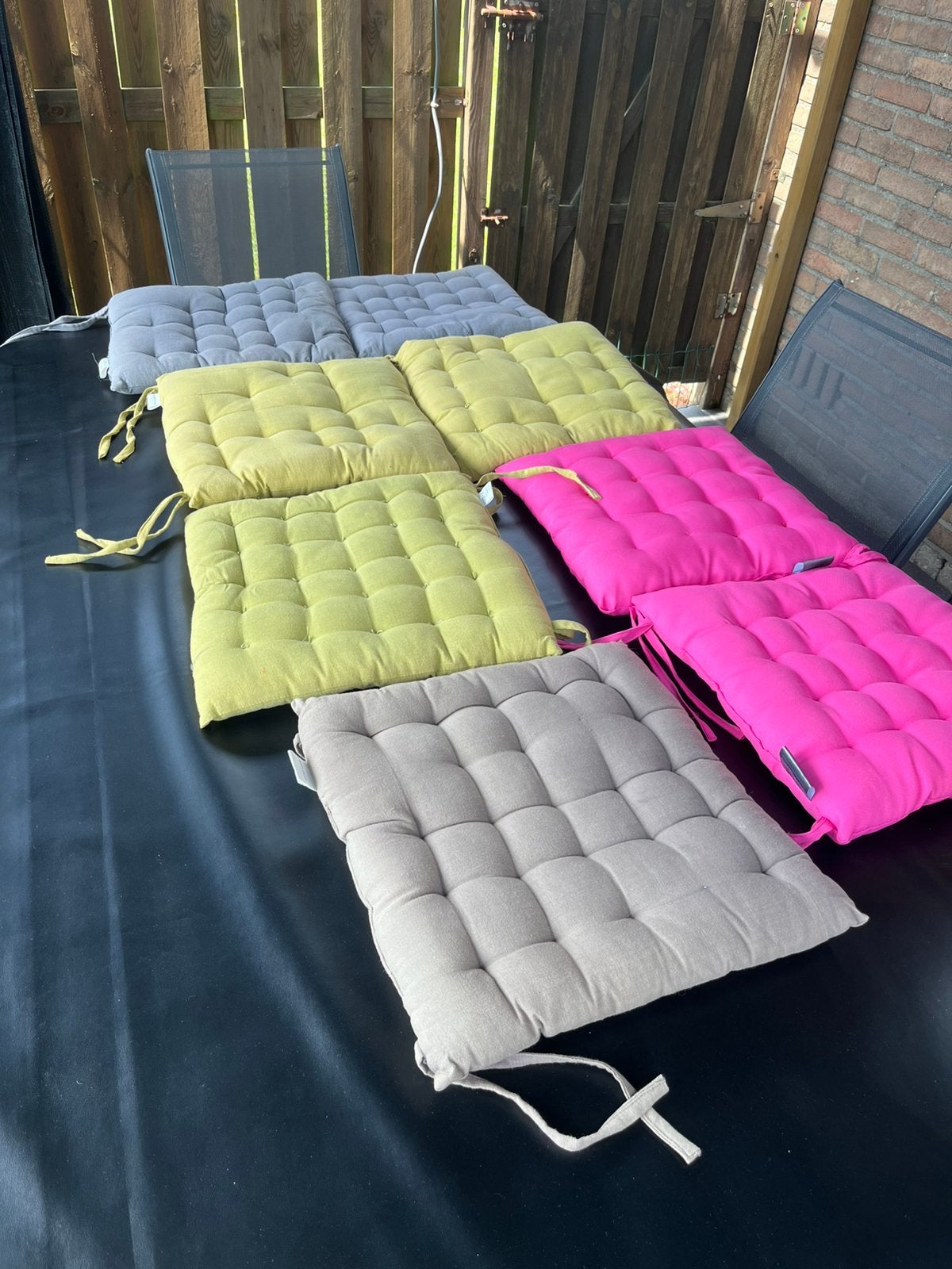 Galette de chaises de jardin, Enlèvement, Utilisé