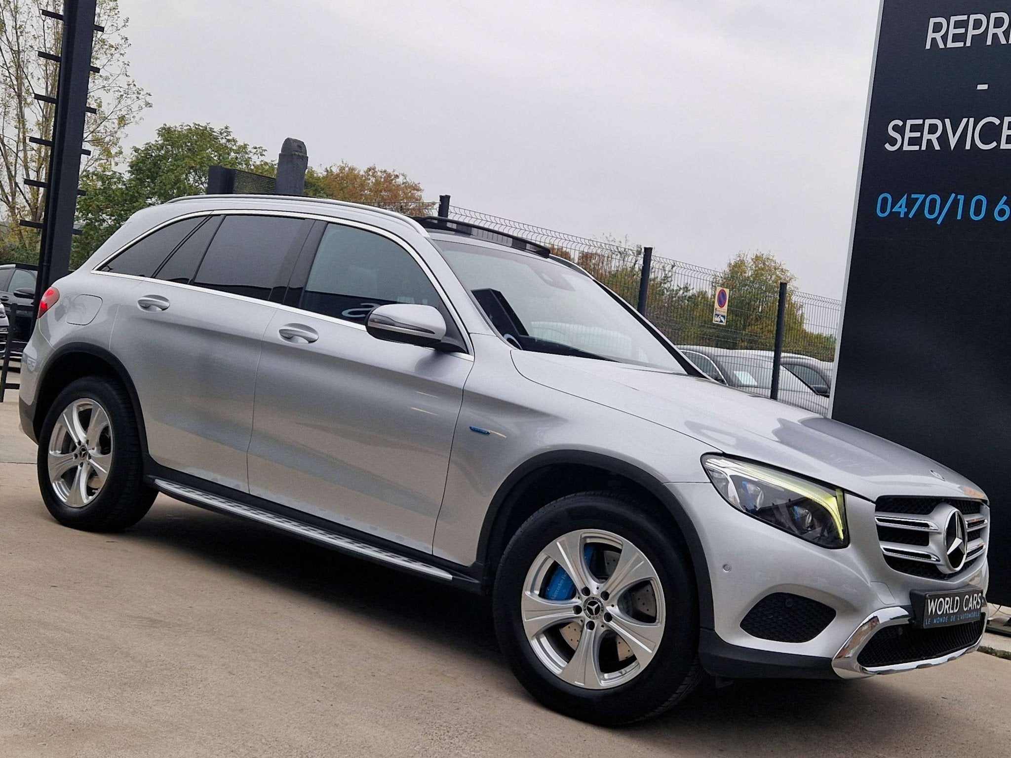 Mercedes-Benz GLC 350 e 4-Matic PHEV - PLUG IN HYBRID / RECH, Autos, Cuir, Argent ou Gris, Achat, Entreprise