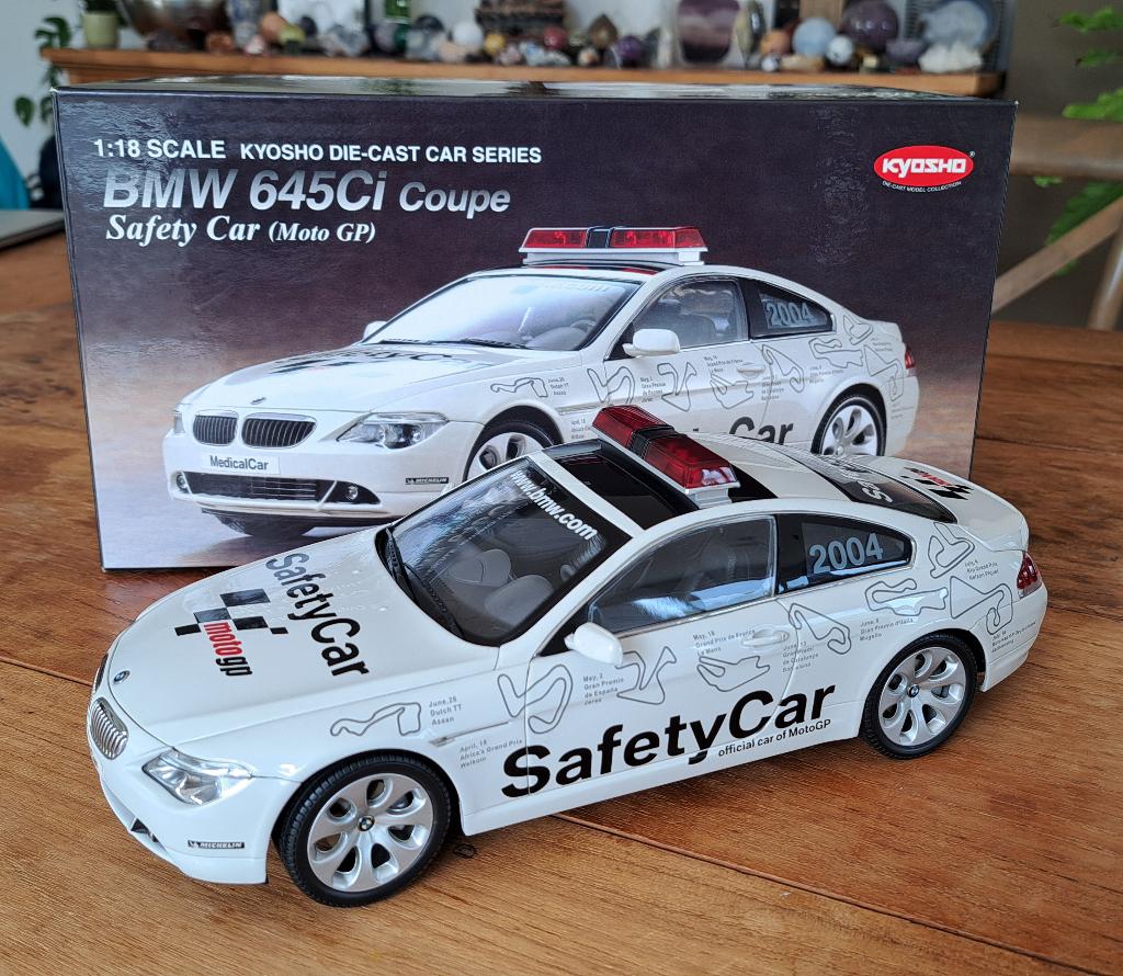 BMW 645Ci coupe Safety Car 1:18 Kyosho, Hobby en Vrije tijd, Modelauto's | 1:18, Ophalen of Verzenden, Nieuw, Auto, Kyosho