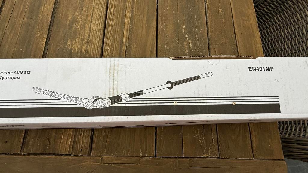 Makita heggeschaaropzetstuk en401mp 196256-2, Tuin en Terras, Ophalen of Verzenden, Zo goed als nieuw, Benzine