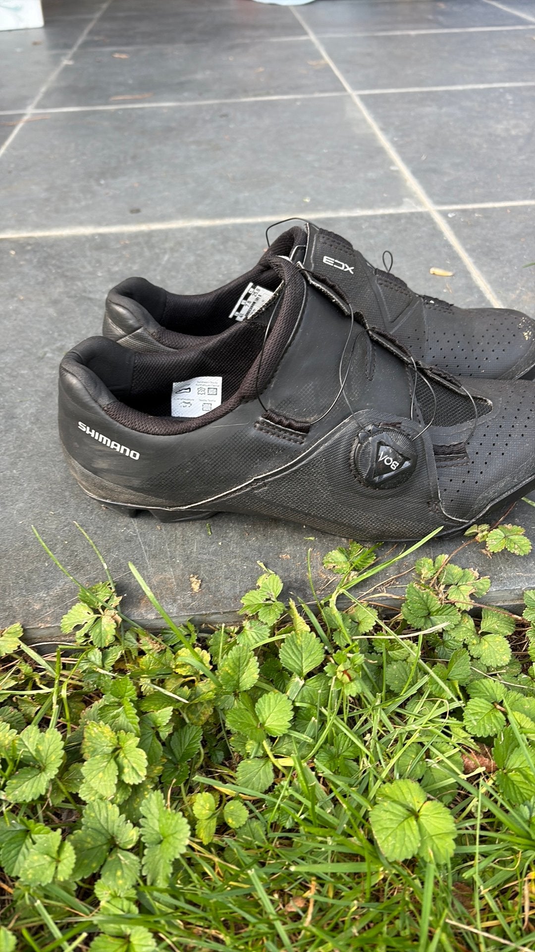 Shimano klikschoenen, Envoi, Utilisé