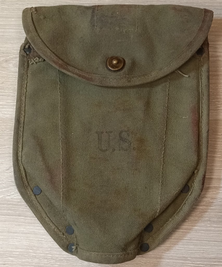 Housse de pelle pliante US M-1943 J.A. SHOE ww2, Envoi, Armée de terre, Autres types