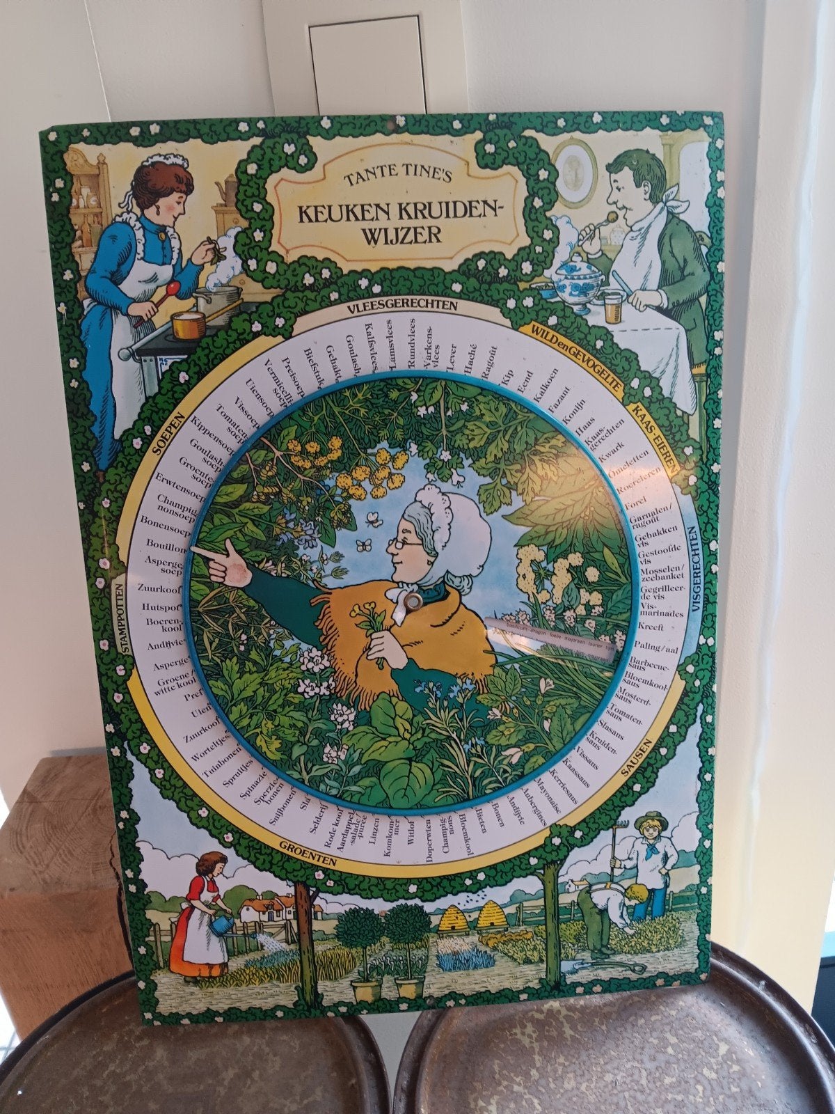 Kruidenwijzer, Ophalen