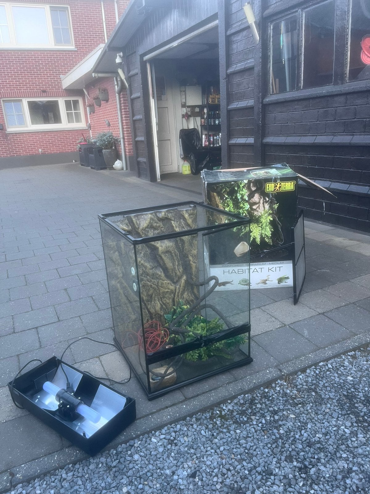 Exo Terra Habitat Kit Rainforest, Ophalen, Zo goed als nieuw, Verlichting