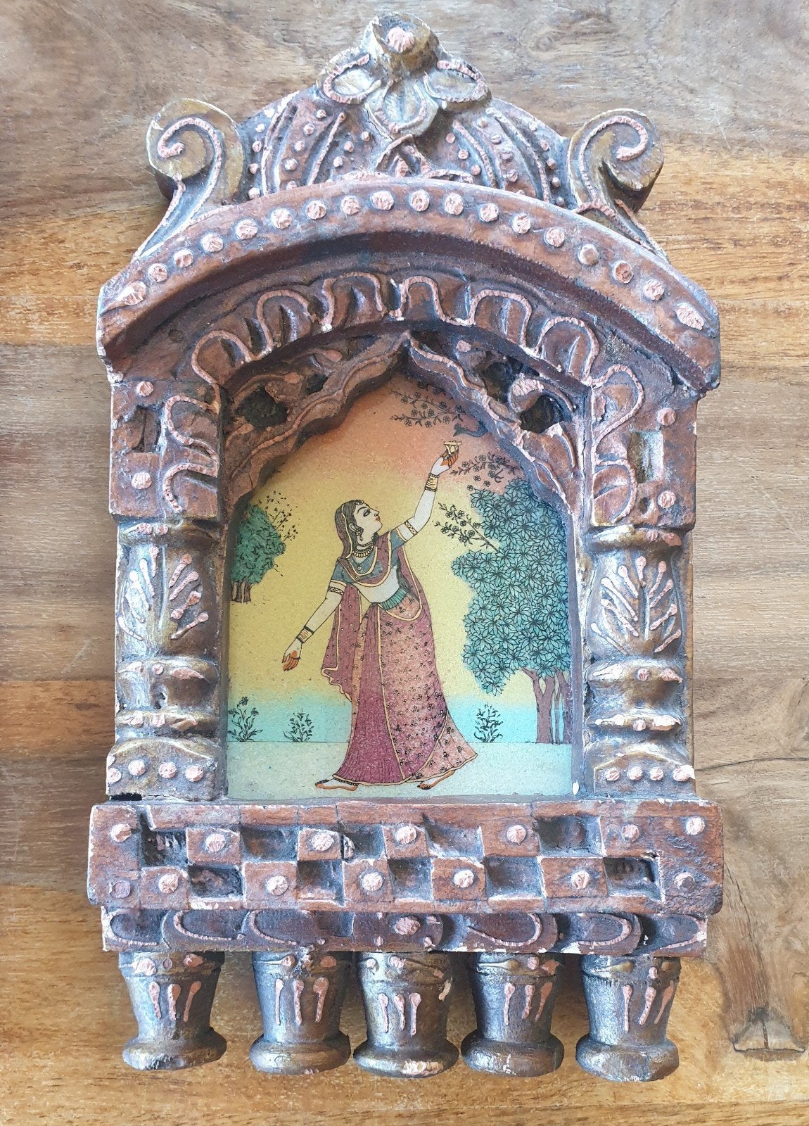 Jarokha, Indische wanddecoratie, Ophalen of Verzenden, Wanddecoratie