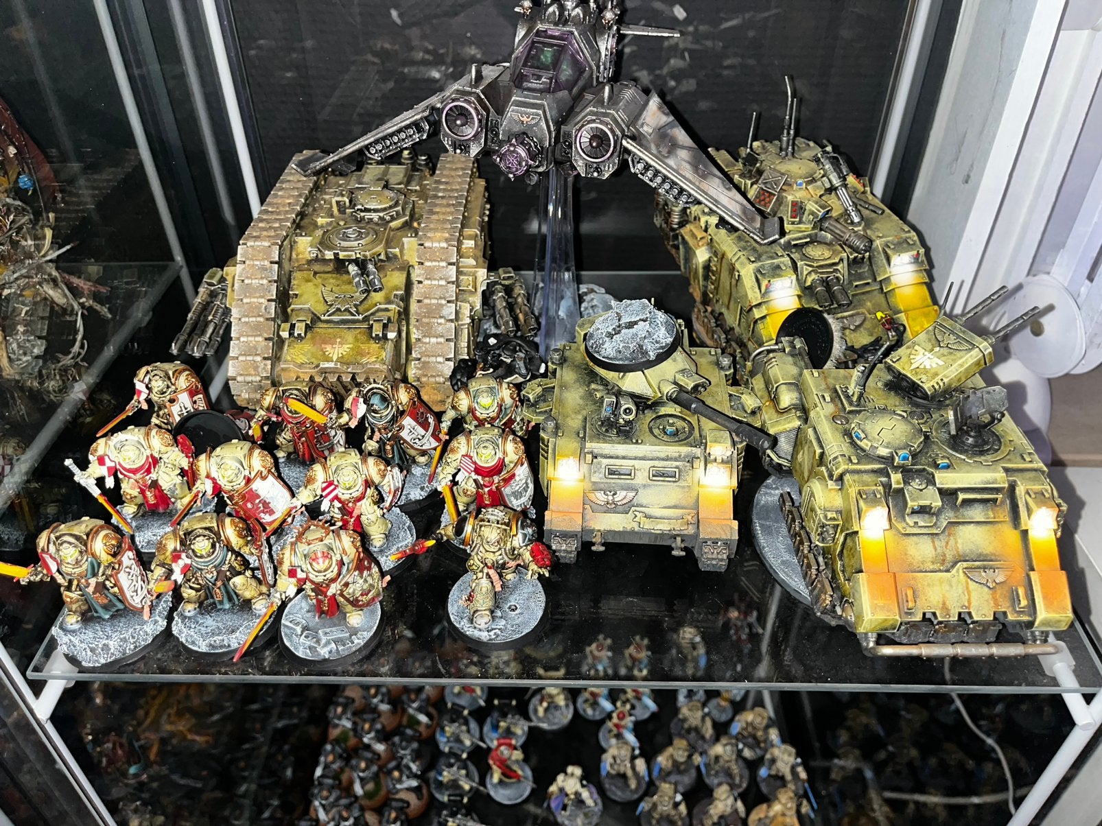 Warhammer dark angels leger. 6.500pt., Ophalen, Zo goed als nieuw, Warhammer