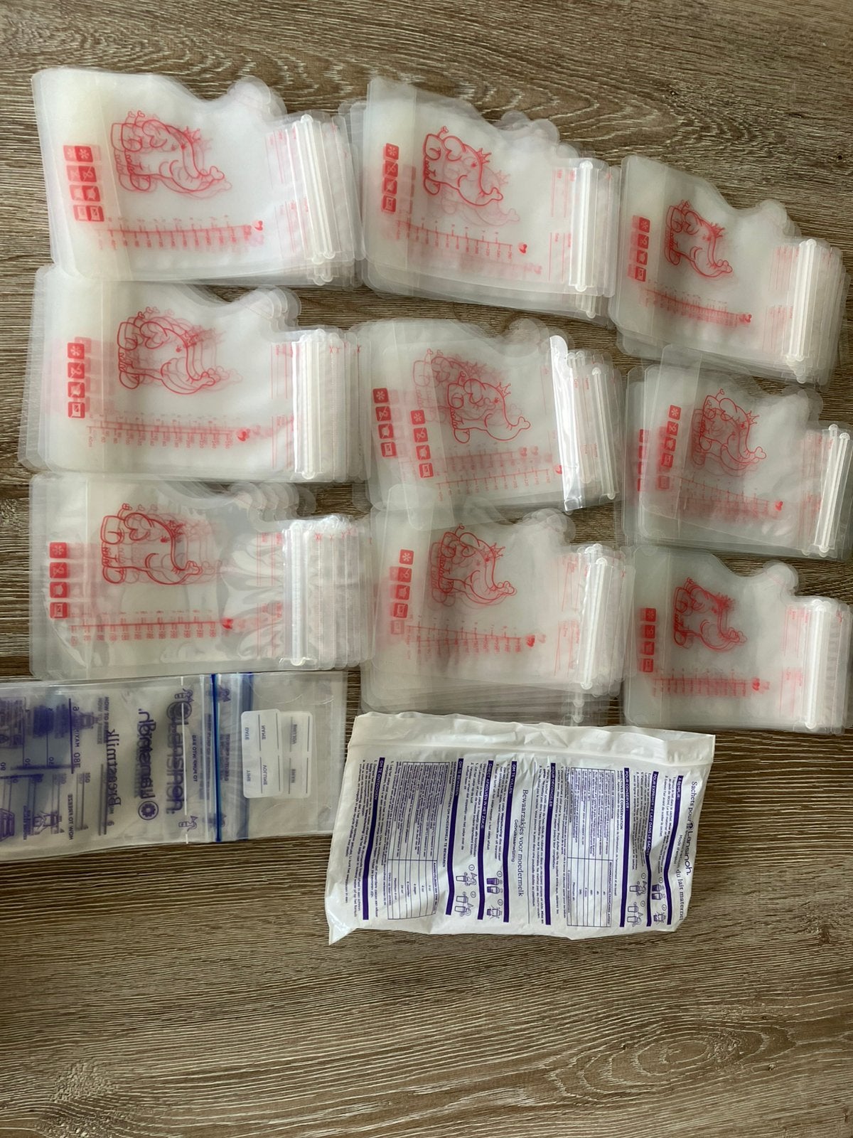 98 zakjes voor moedermelk, Ophalen of Verzenden, Nieuw, Borstkolf