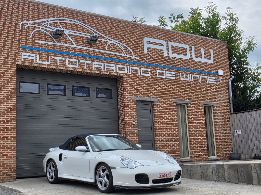 Porsche 996 Turbo - Cabrio - Belgische wagen - 2004, Auto's, Automaat, 4 zetels, Achterwielaandrijving, Cabriolet
