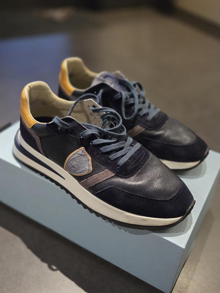 Herenschoenen Philippe Model Paris maat 43, Ophalen, Overige kleuren, Zo goed als nieuw, Veterschoenen