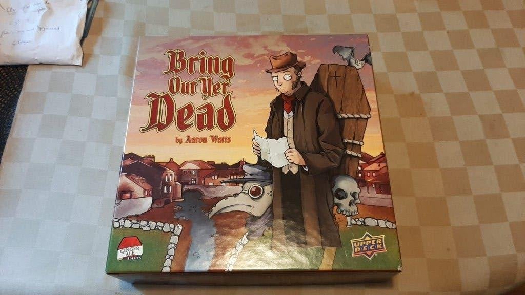 jeu de plateau, jeu de stratégie tactique Bring Out Yer Dead, Trois ou quatre joueurs, Enlèvement ou Envoi, Neuf