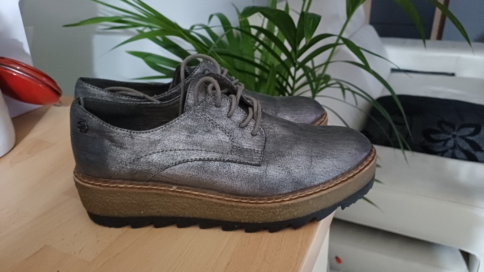 Tamaris 37, Vêtements | Femmes, Chaussures, Tamaris, Gris, Comme neuf, Enlèvement