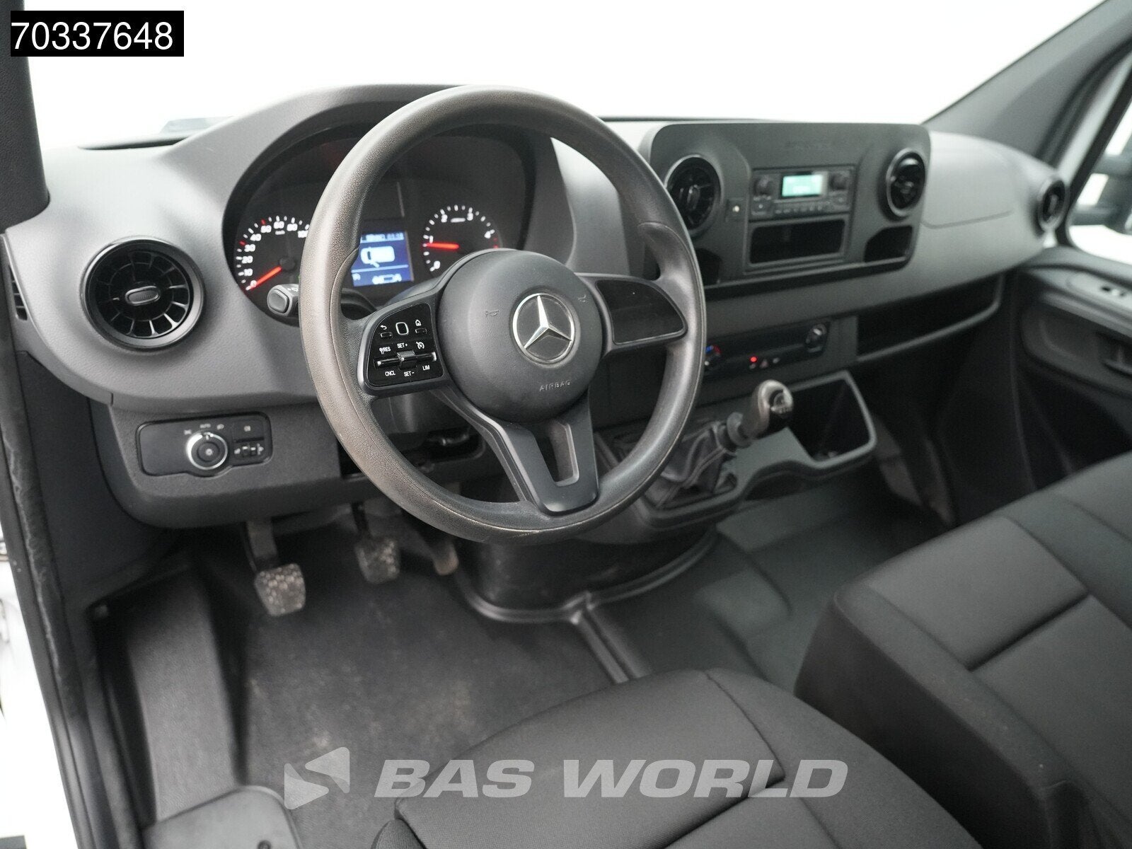 Mercedes Sprinter 515 CDI Open Laadbak Dubbellucht AC/Climat, Stof, Gebruikt, 4 cilinders, 2000 kg