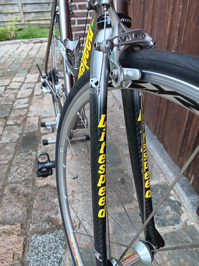 Koersfiets Litespeed, Ophalen
