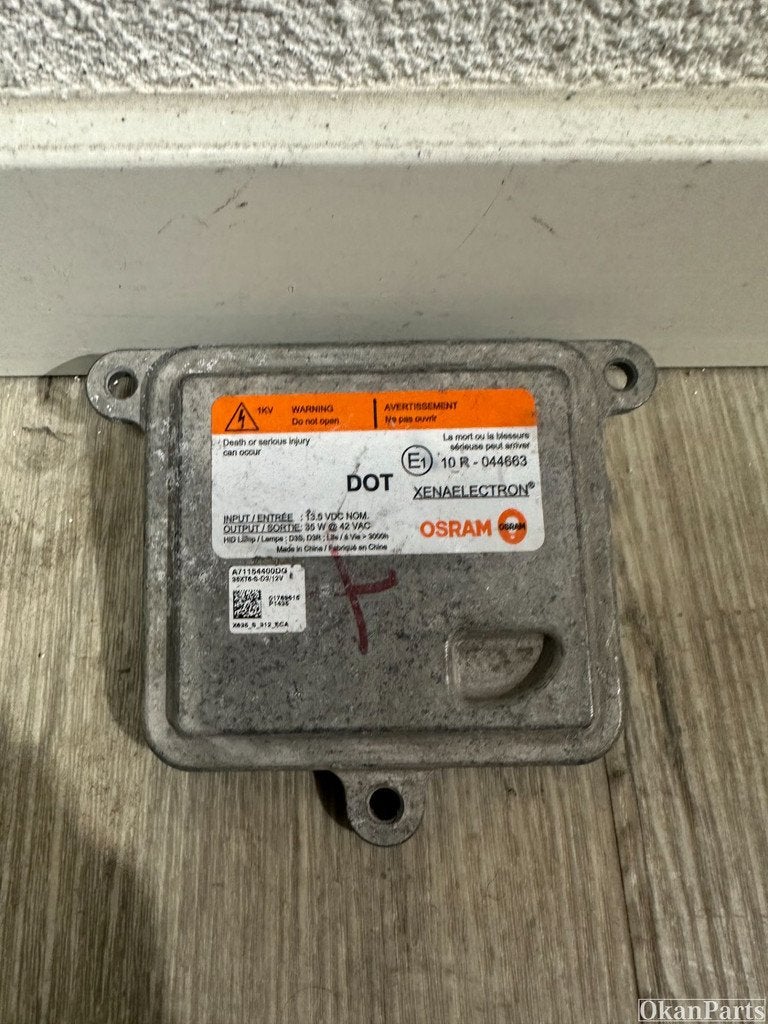 Osram A71154400DG 10R034663 Xenon Ballast module, Gebruikt, Cadillac