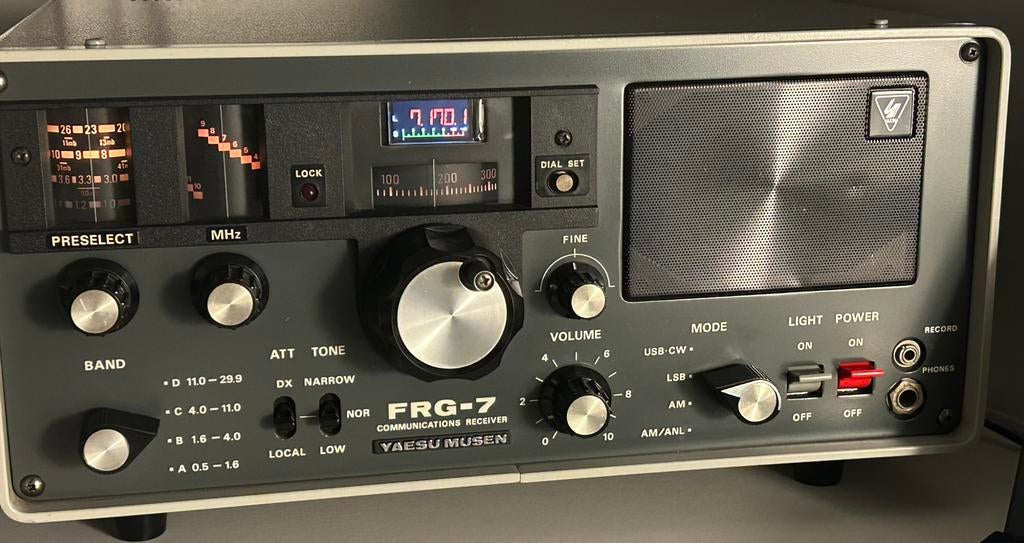 Yaesu FRG-7 Digitaal, Telecommunicatie, Zenders en Ontvangers, Ophalen of Verzenden, Gebruikt