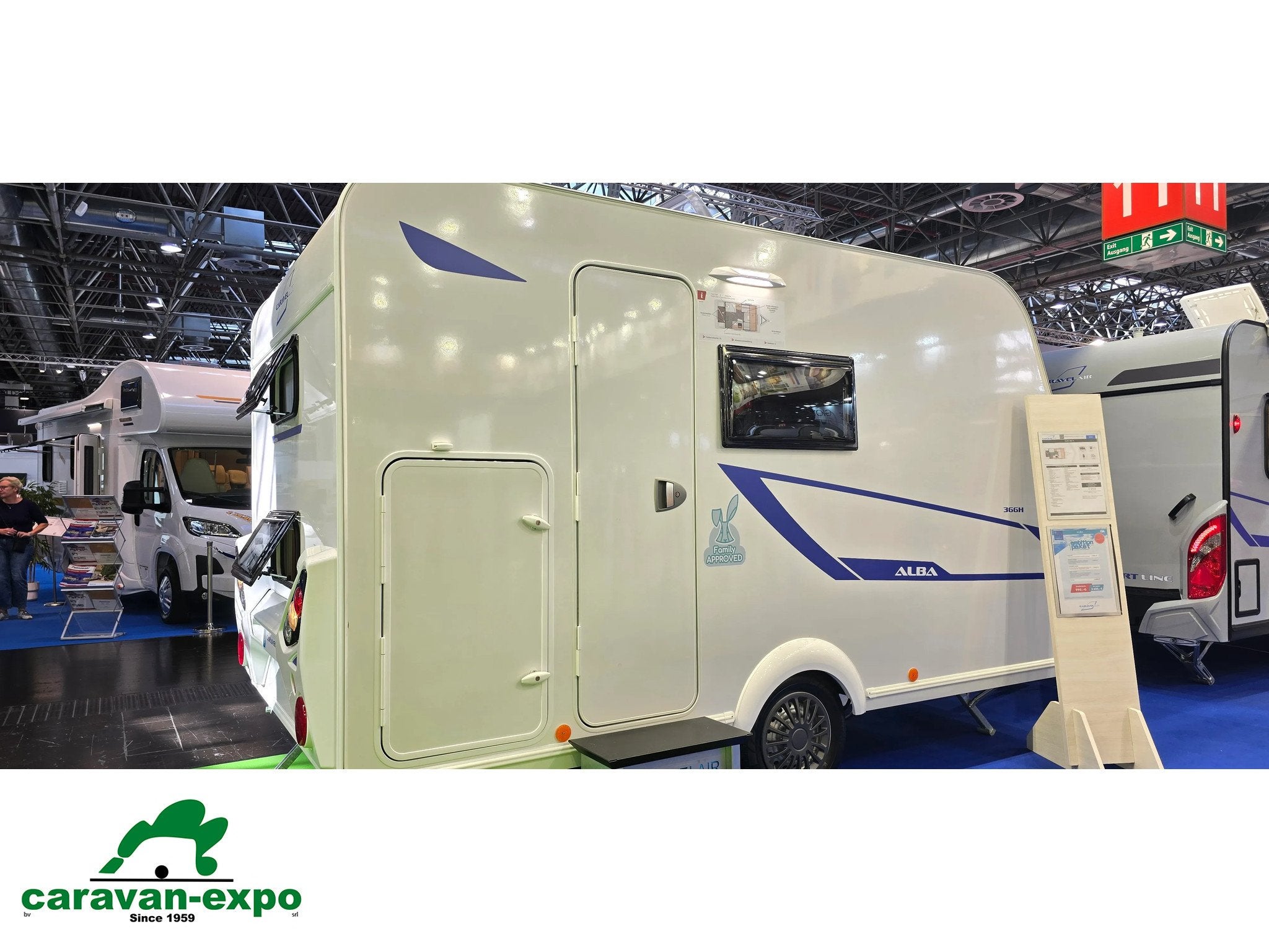 CARAVELAIR ALBA 366H FAMILY 2026, Jusqu'à 4, Entreprise, Jusqu'à 4 m, 500 - 750 kg