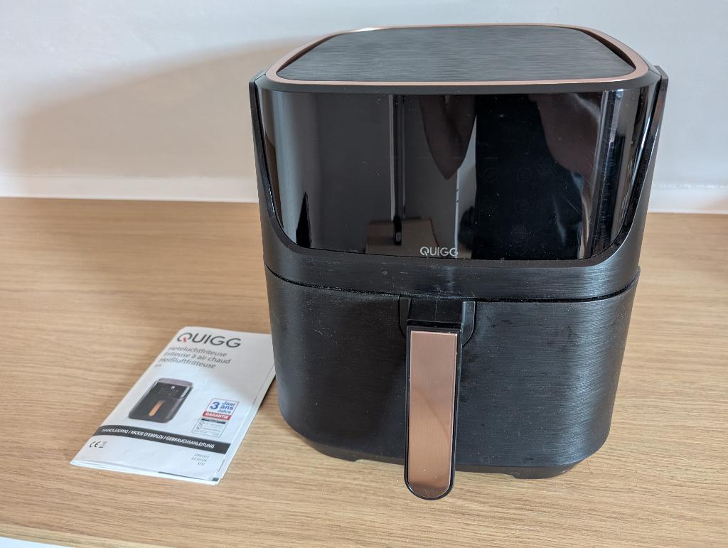 Quigg airfryer, Enlèvement ou Envoi, Comme neuf, Friteuse à air