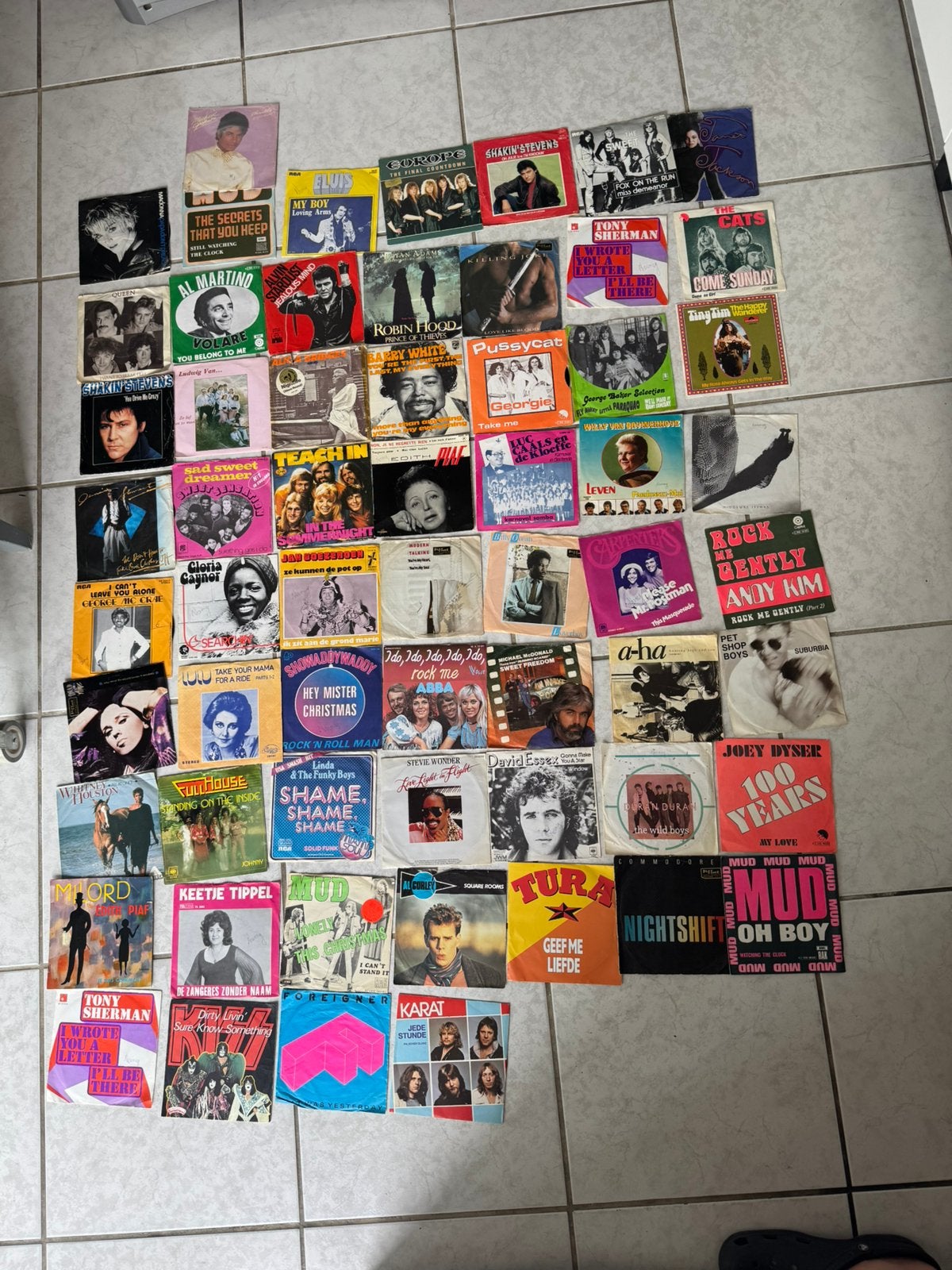 Vinylplaten, Ophalen, Gebruikt
