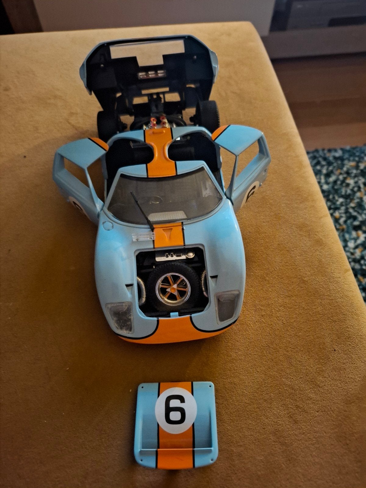 Voiture miniature Ford GT40 1/18 Réf. 3008 le Mans 1969 gulf, Collections, Enlèvement ou Envoi, Neuf, Voitures