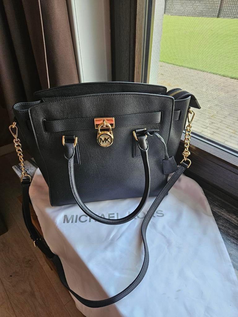 Sac Michael Kors 'Hamilton', Enlèvement ou Envoi, Neuf, Noir, Sac à main