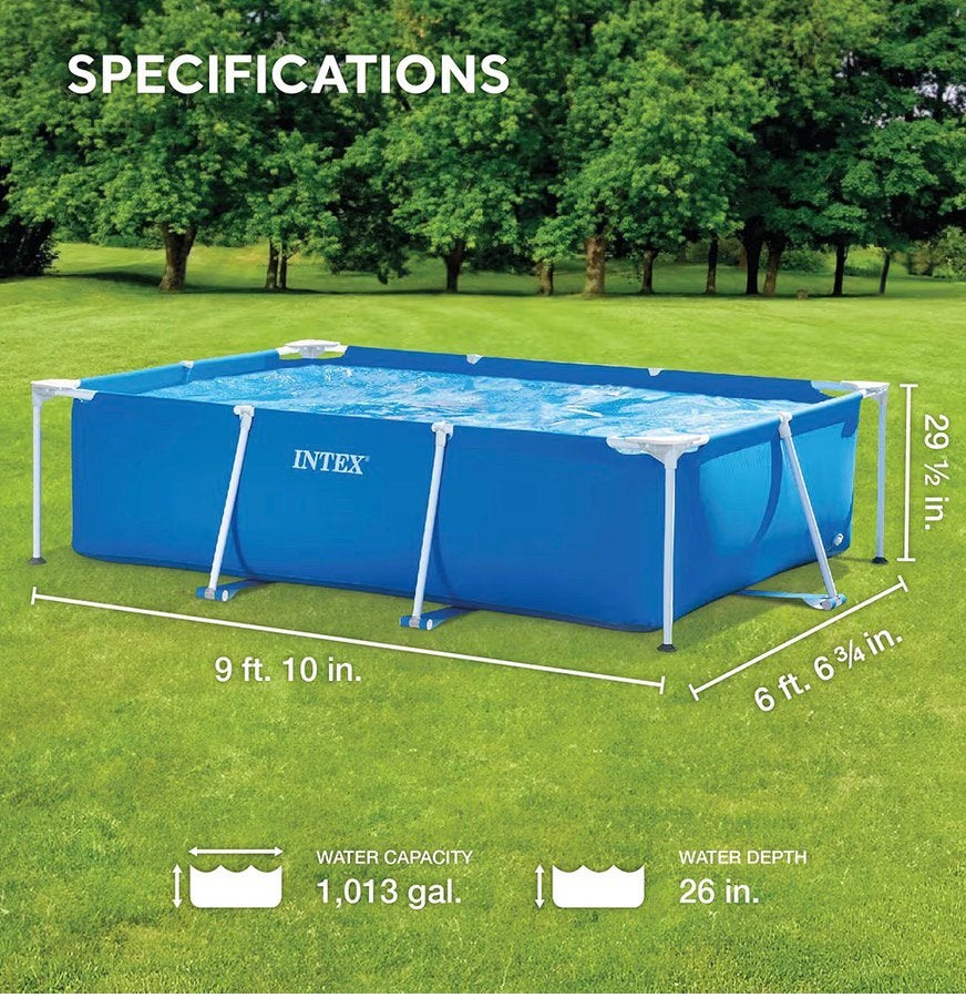 Intex zwembad, Tuin en Terras, Ophalen, Zo goed als nieuw