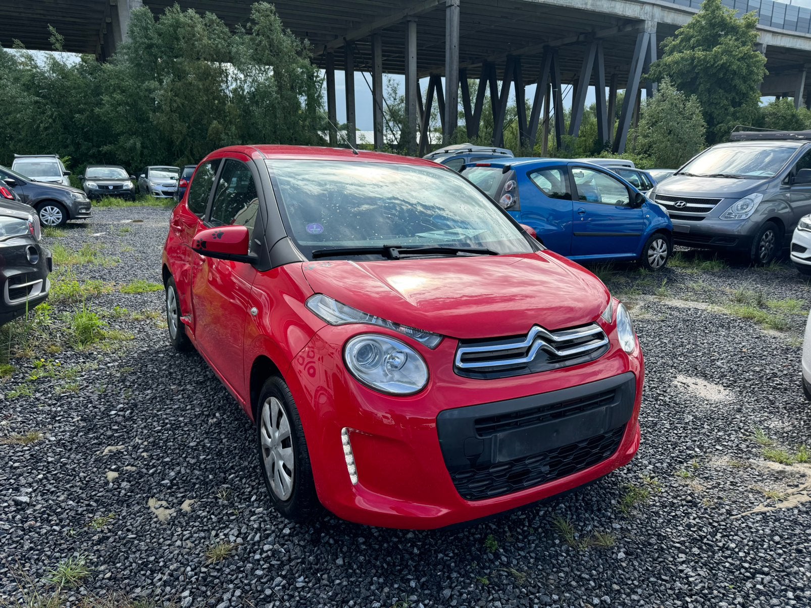 CITROEN C1, Autos, Citroën, Rouge, Achat, 998 cm³, Euro 6
