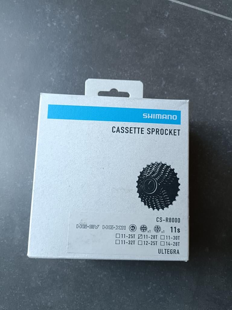 Cassette ultegra 11 speed R8000 11-28, Ophalen