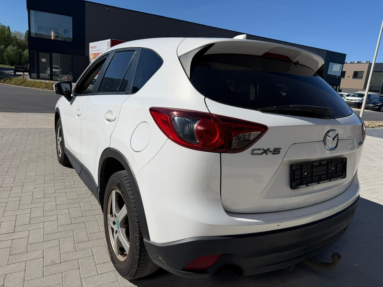 Mazda xc 5 2013 2.2  diesel 138.000km, Auto's, Mazda, Euro 5, Wit, Bedrijf, Te koop