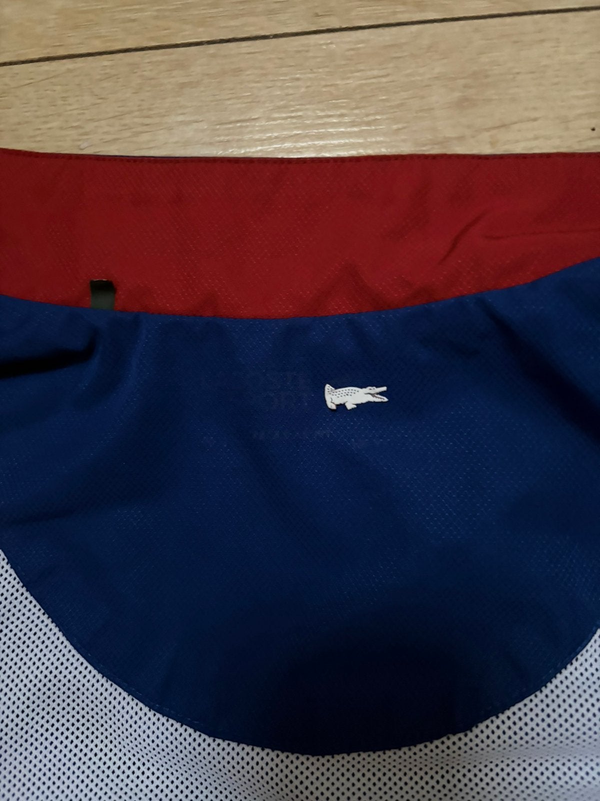 Lacoste vest, Ophalen of Verzenden, Zo goed als nieuw, Maat 36 (S), Blauw