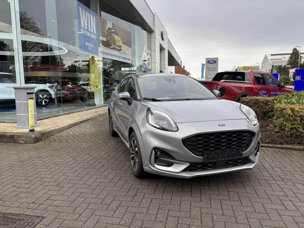 Ford Puma ST-LINE MHEV Ecoboost 125PK A7 OC2854 *52126*, Auto's, Ford, Puma, Zwart, Overige kleuren, 110 g/km