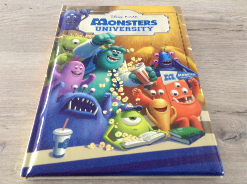 Livre de lecture universitaire Disney-Pixar Monsters (2013), Garçon ou Fille, Enlèvement ou Envoi, Comme neuf, Contes (de fées)