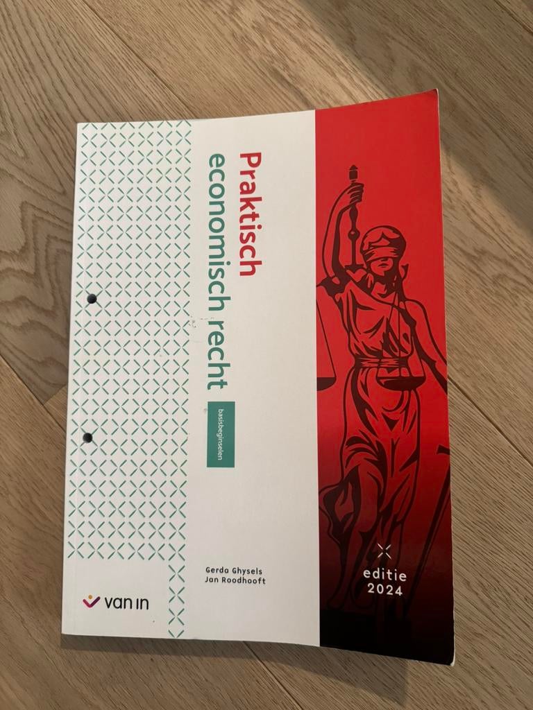 Praktisch Economisch Recht cursus, Boeken, Ophalen, Zo goed als nieuw, Hogeschool