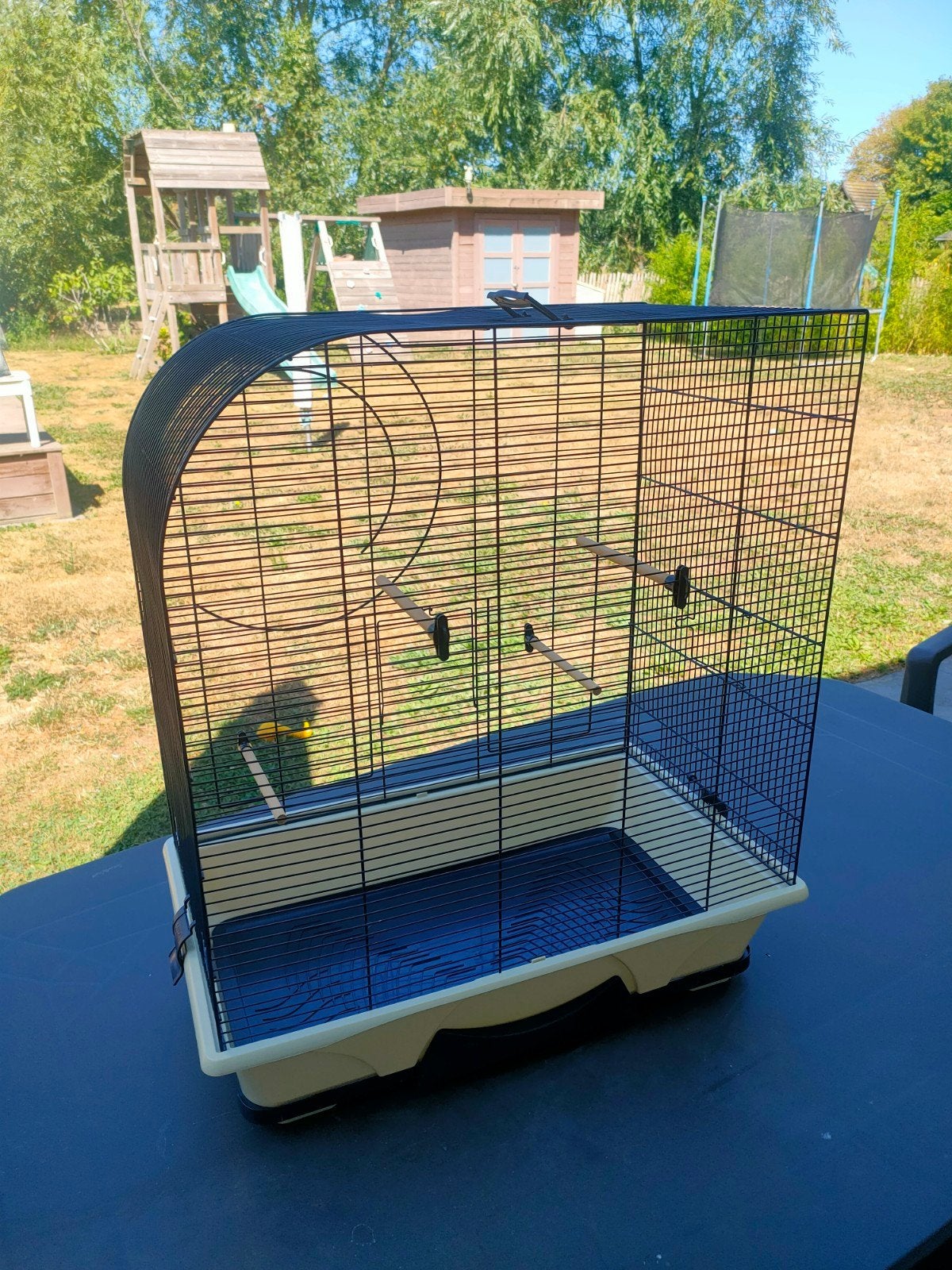 vogelkooi, Enlèvement, Comme neuf, Métal, Cage à oiseaux