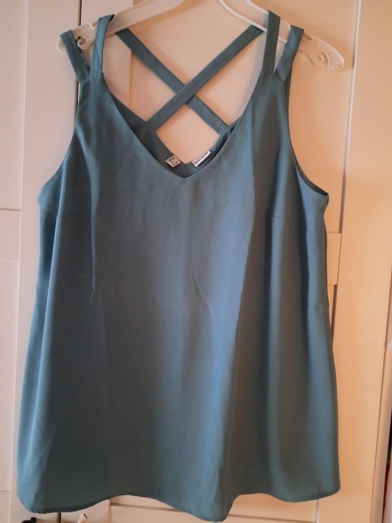 Blouse dame, Taille 46/48 (XL) ou plus grande, Enlèvement ou Envoi, Comme neuf, Vert