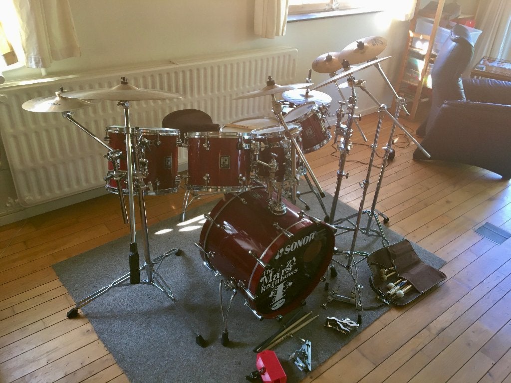 Batterie Sonor S Class Pro complète, Musique & Instruments, Enlèvement, Utilisé, Autres marques