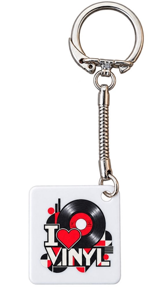 sleutelhanger I Love Vinyl, Overige typen, Ophalen of Verzenden, Walter Vermandel, Walter@movinyl.be