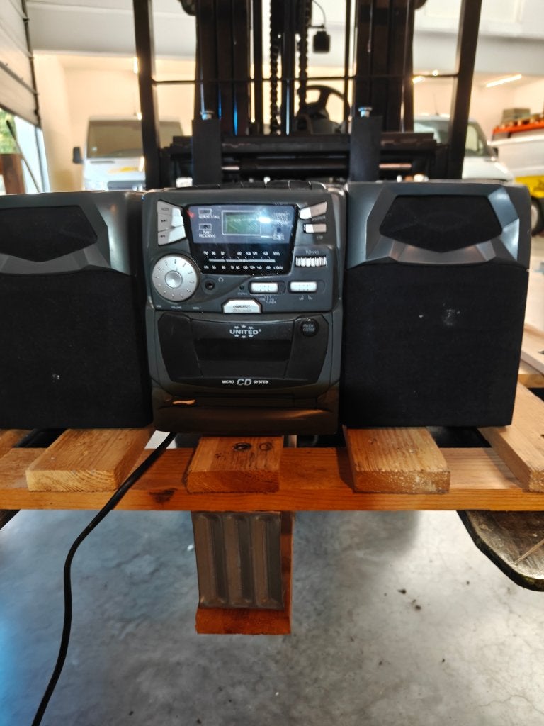 Mini hifi installatie vintage, Ophalen, Gebruikt, Cd-speler