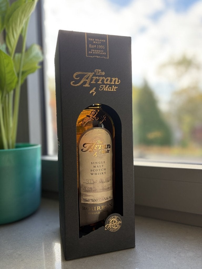 Arran 1996 Bourbon Single Cask 11 Years 70cl 55,6%, Ophalen of Verzenden, Nieuw, Overige typen