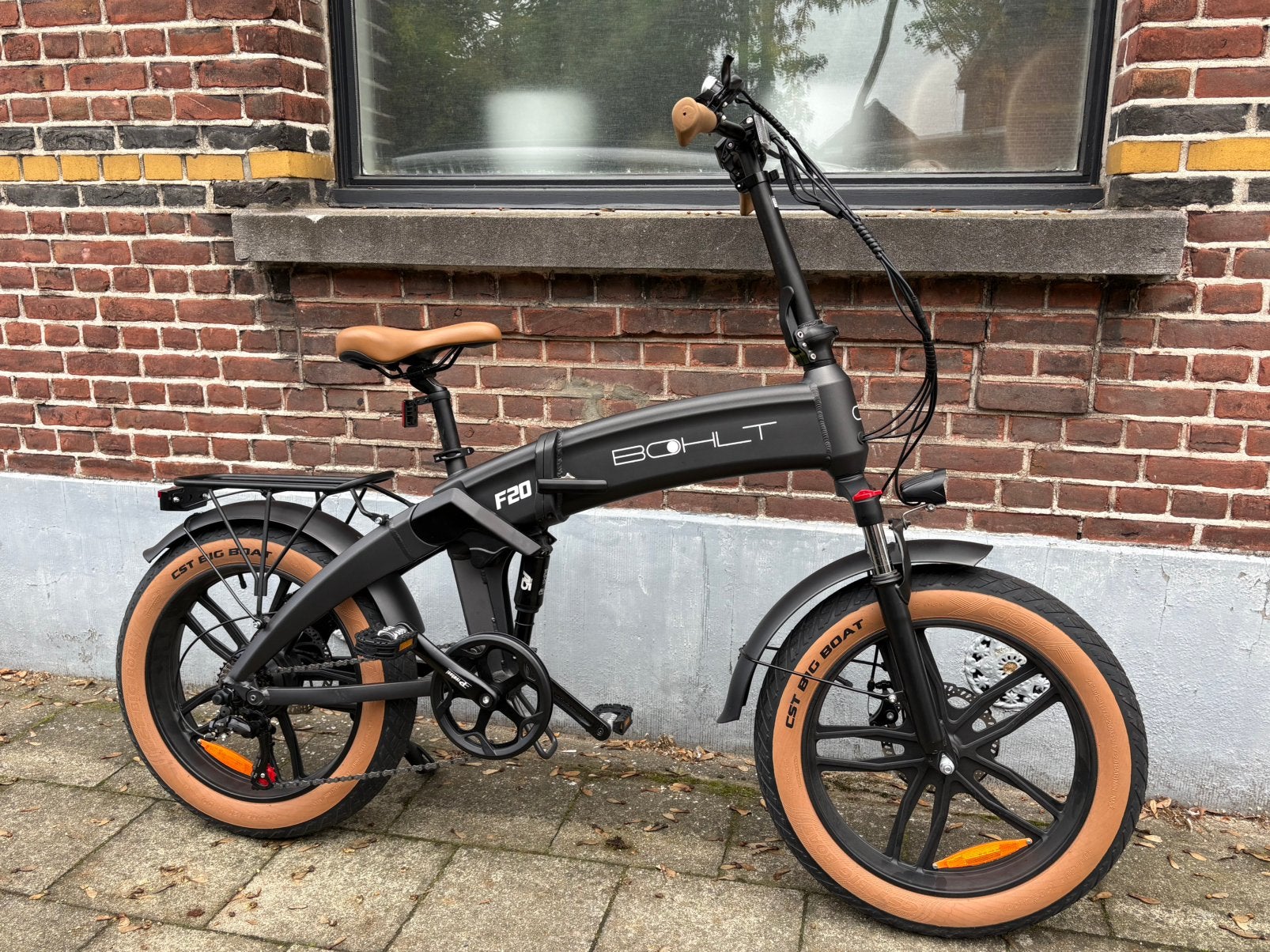 Bohlt F20 elektrische vouwfiets / fatbike - (Bijna) nieuw, Fietsen en Brommers, Zo goed als nieuw, Minder dan 47 cm, 30 tot 50 km per accu