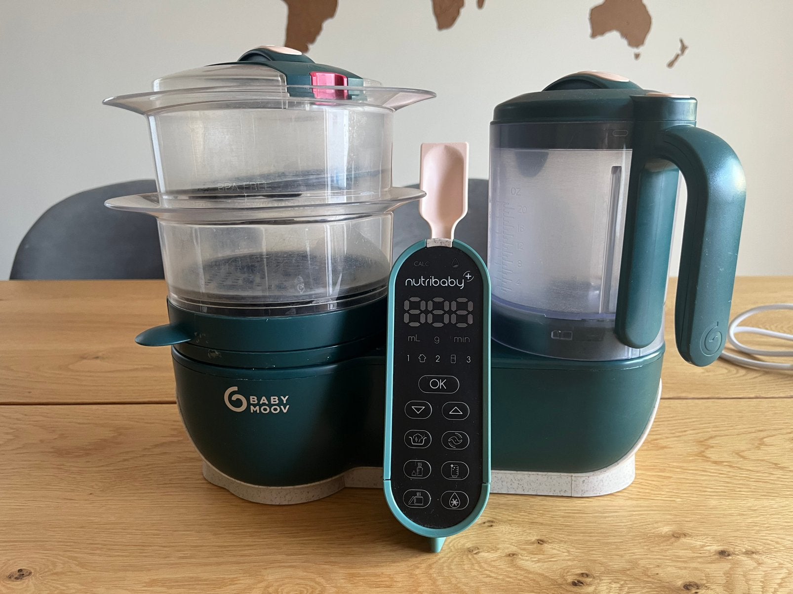 babyvoeding maker /Nutribaby babymoov 6in1, Ophalen, Gebruikt, Babymoov, Ontdooifunctie
