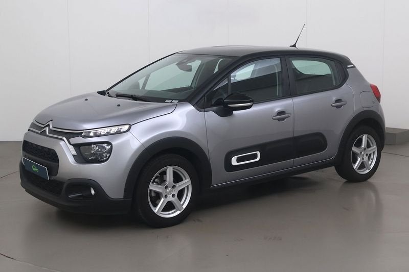 Citroen C3 puretech shine st/st 83, Auto's, Electronic Stability Program (ESP), Gebruikt, 1199 cc, Overige bekleding