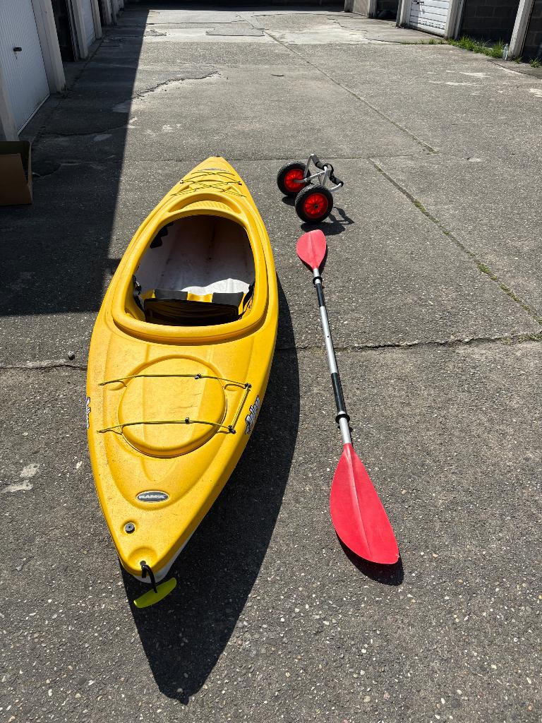 Kajak met toebehoren, Watersport en Boten, Ophalen, Zo goed als nieuw, 1-persoons