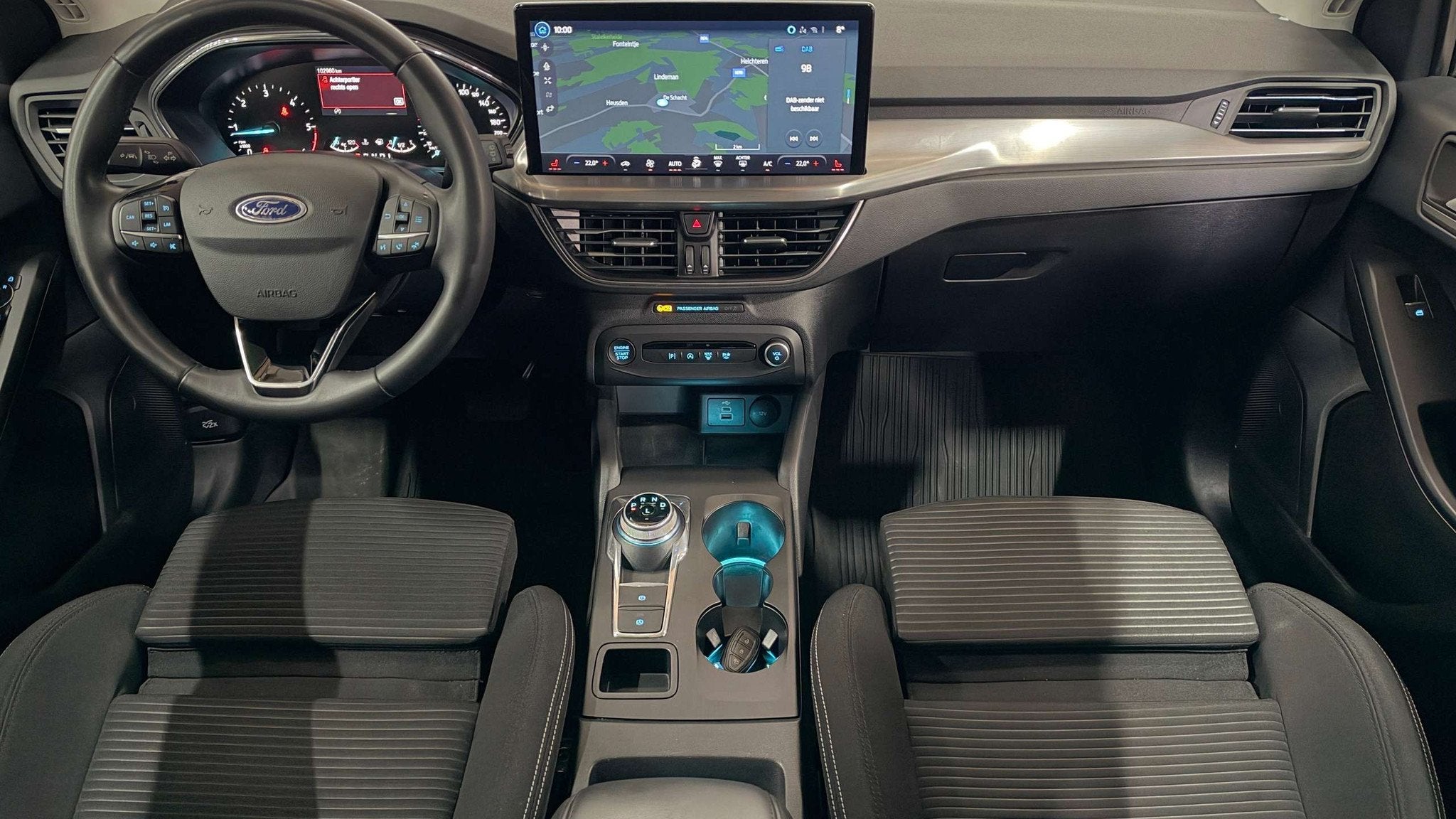 Ford Focus | 1.5d | 102.000km | 2023 | Automaat | Garantie, Auto's, Stof, Gebruikt, 4 cilinders, Wit